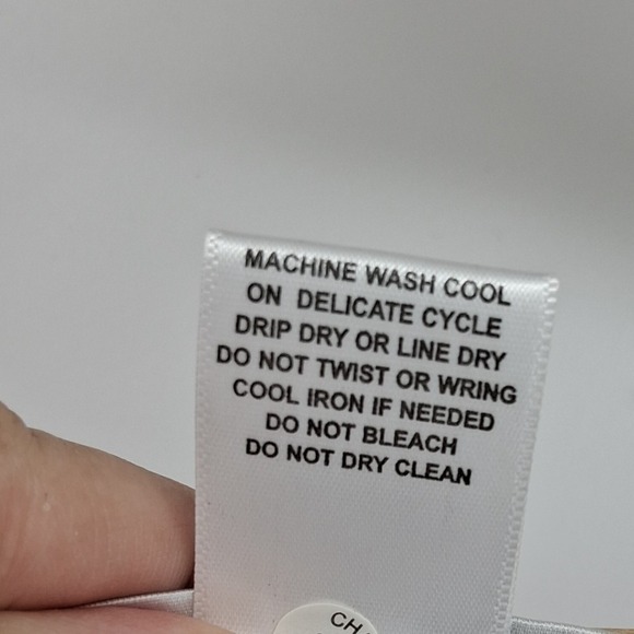 Rebecca Malone Woman 2X Tunic Top Sequin Abstract Print Fuchsia Gold Stretch - Picture 7 of 10